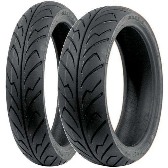 Gomme Nuove Maxxis 110/70 -16 52P M6135 FR XL pneumatici nuovi Estivo