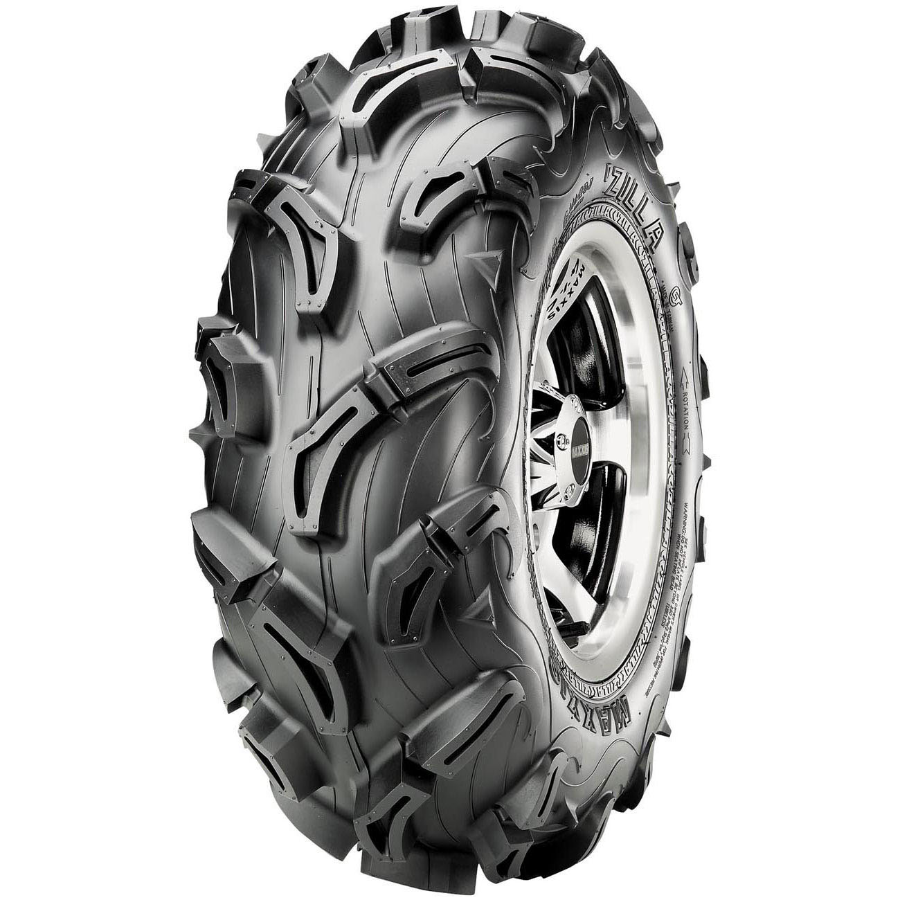 Gomme Nuove Maxxis 25/10 -12 50J MU02 ZILLA pneumatici nuovi Estivo