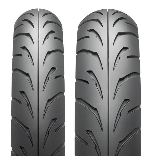 Motorradreifen Bridgestone 120/80 R17 61S Battlax BT39 Rss Rear-image