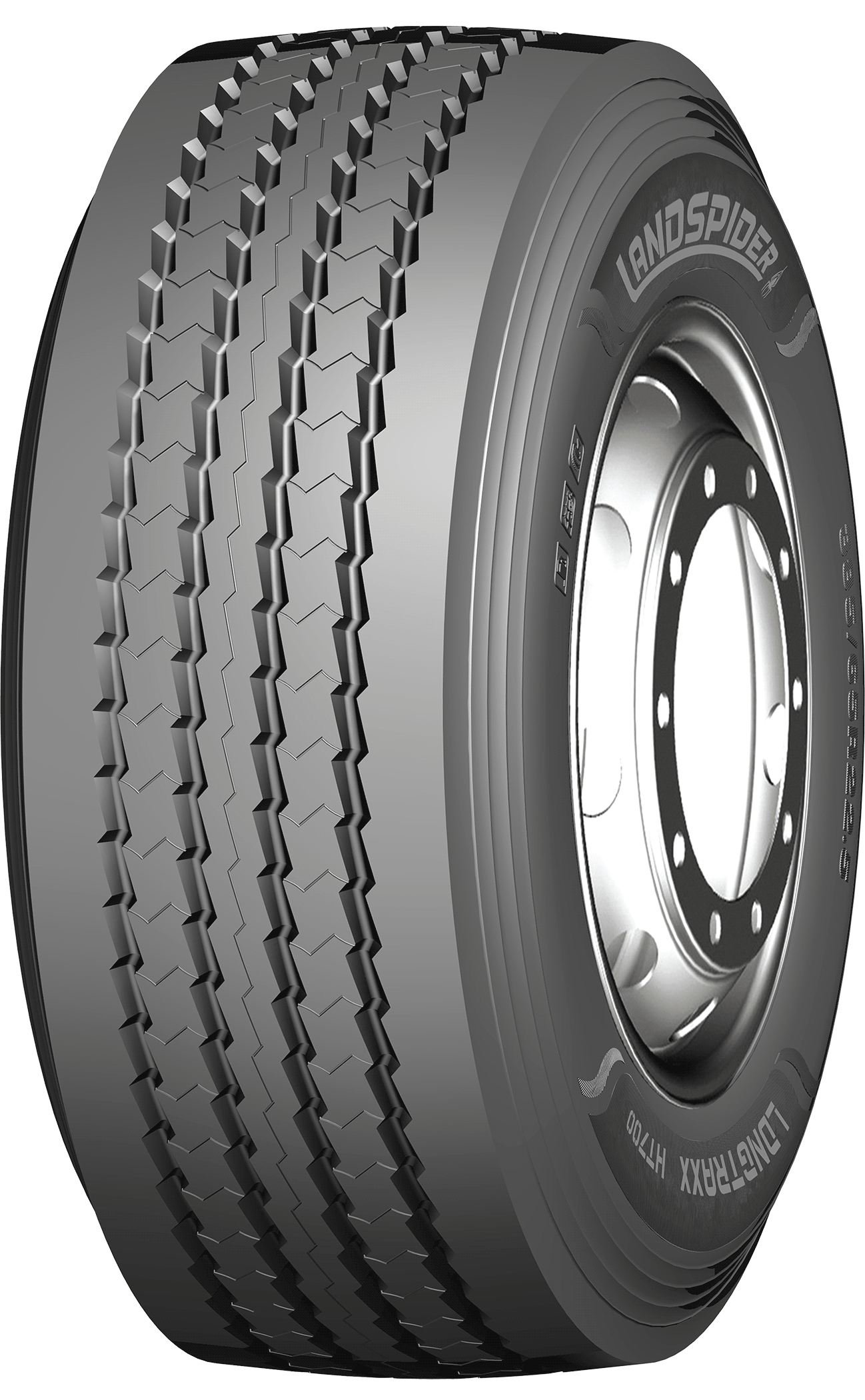 Gomme Nuove Landspider 385/55 R22.5 160K Longtraxx HT700 3PMSF M+S (12.00mm) pneumatici nuovi Estivo