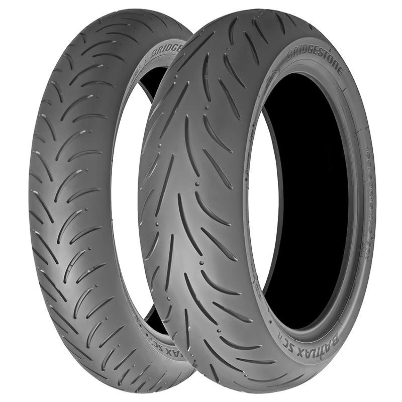 Gomme Nuove Bridgestone 80/90 -14 40P SC pneumatici nuovi Estivo