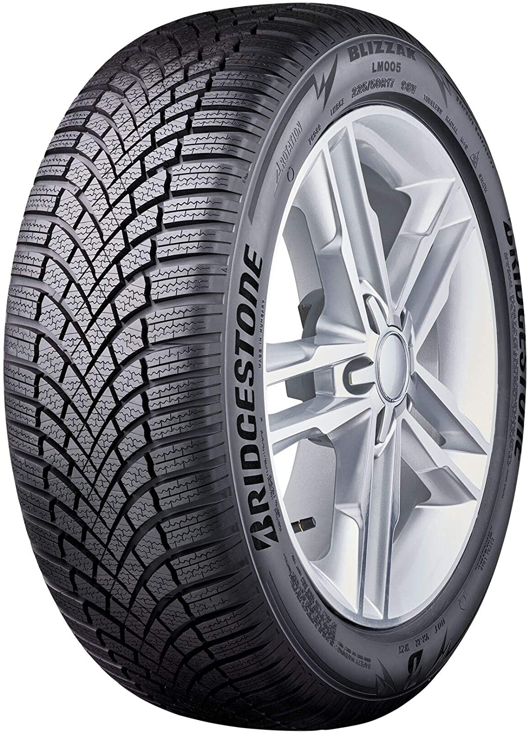 Gomme Nuove Bridgestone 155/65 R14 79T BLIZZAK LM005 XL M+S pneumatici nuovi Invernale