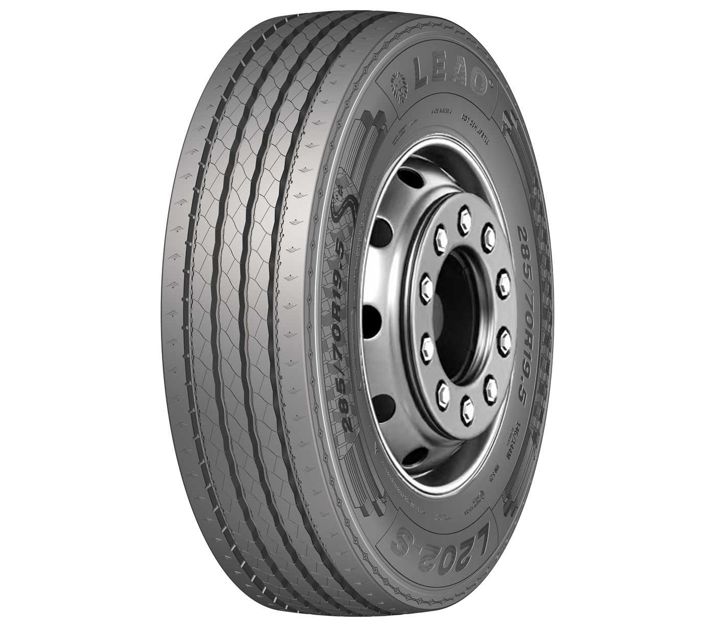 Gomme Nuove Leao 245/70 R19.5 141J 18PR L202-S M+S (8.00mm) pneumatici nuovi Estivo