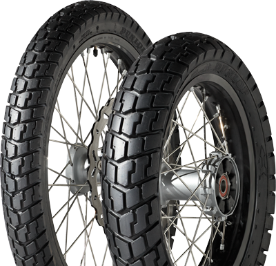 Gomme Nuove Dunlop 130/90 -10 61J TRAILMAX pneumatici nuovi Estivo