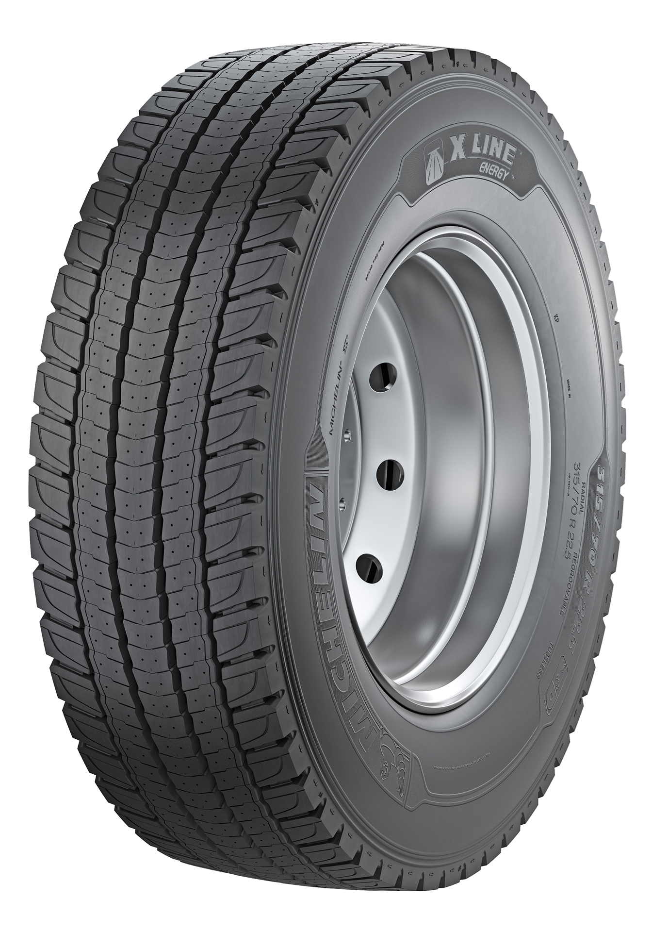Gomme Nuove Michelin 315/80 R22.5 156/150L X LINE ENERGY D M+S (8.00mm) pneumatici nuovi Estivo