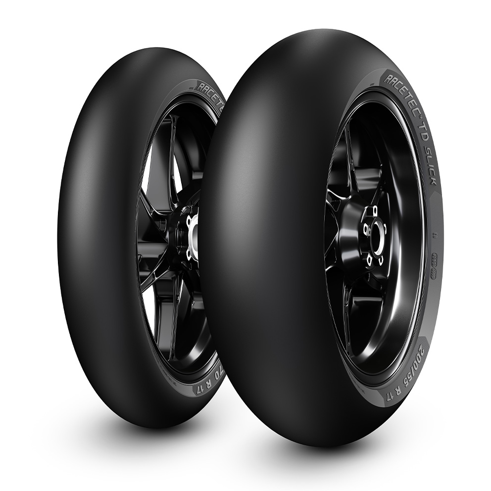 Gomme Nuove Metzeler 200/55 R17 RACETEC TD SLICK NHS pneumatici nuovi Estivo