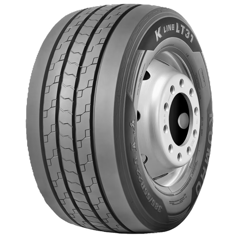 Gomme Nuove Kumho 385/55 R22.5 160K KLT31 (8.00mm) pneumatici nuovi Estivo