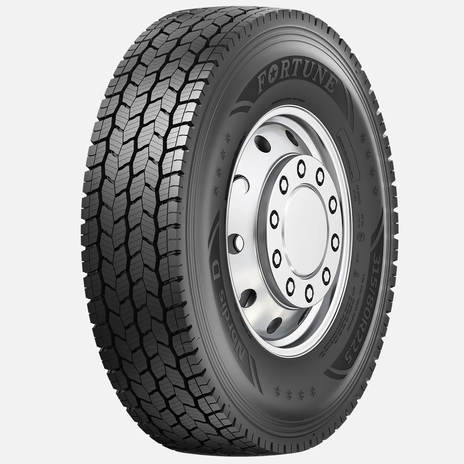 Gomme Nuove Fortune 315/80 R225 156L NORDIS D M+S pneumatici nuovi Invernale