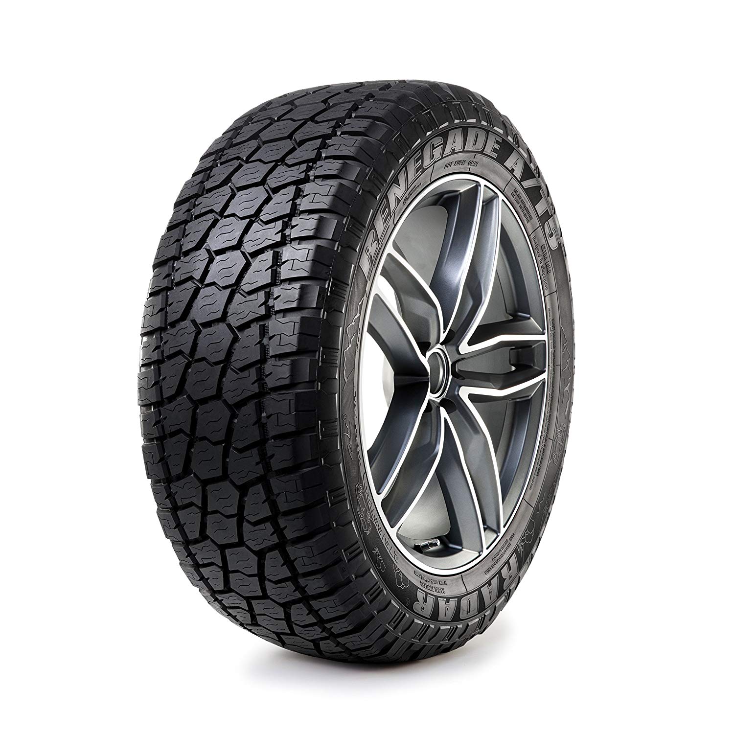 Gomme Nuove Radar 255/75 R17 111Q RENEGADE A/T (AT-5 M+S pneumatici nuovi All Season