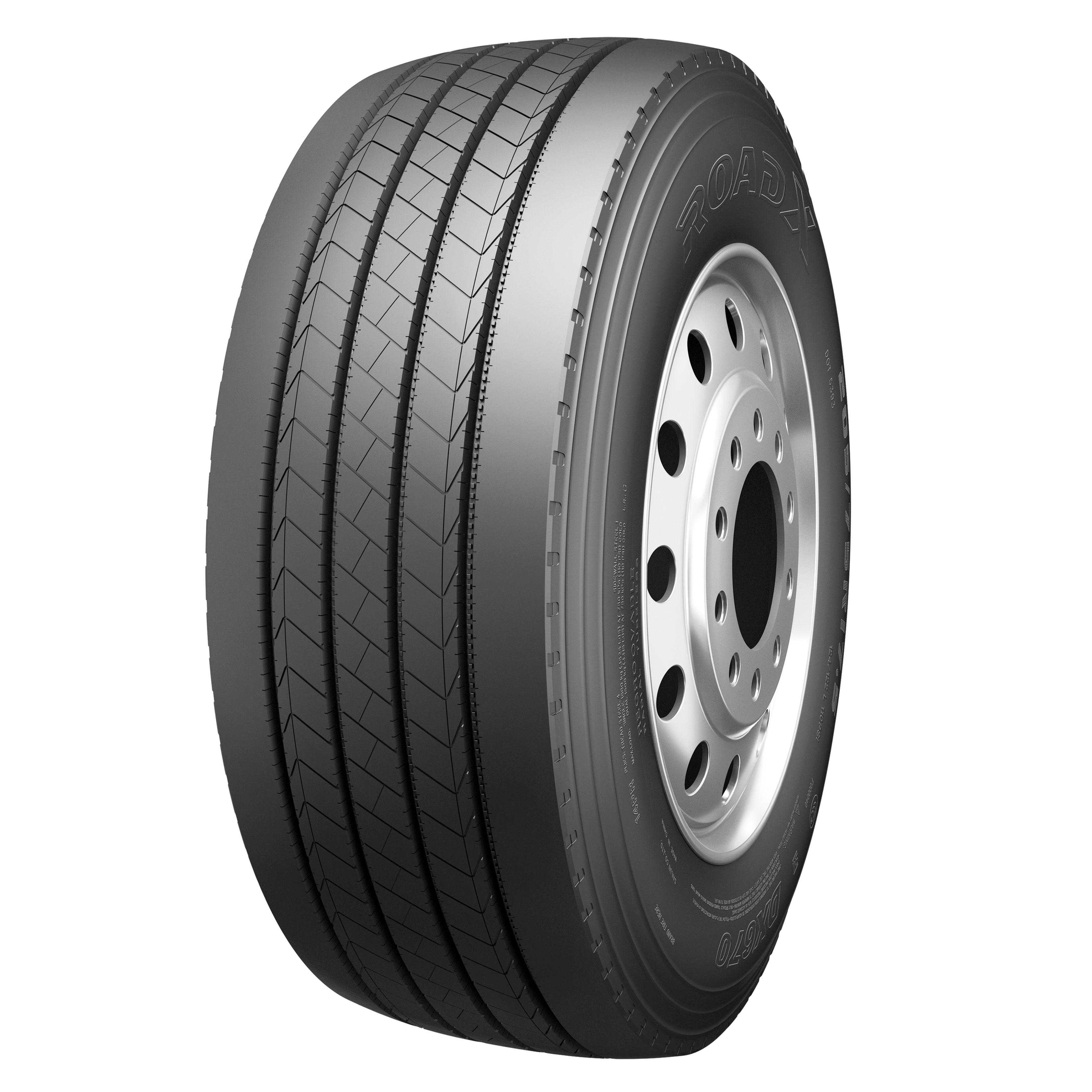 Gomme Nuove Roadx 445/45 R19.5 160J 20PR DX670 M+S (8.00mm) pneumatici nuovi Estivo