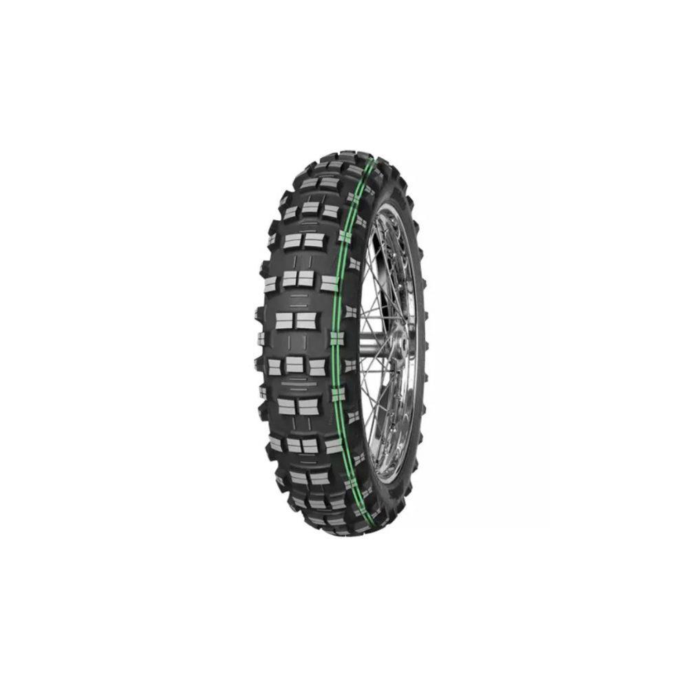 Gomme Nuove Mitas 140/80 R18 70R ENDURO TRAIL-RALLY PRO SUPER LIGHT Rear - Riga Verde pneumatici nuovi Estivo