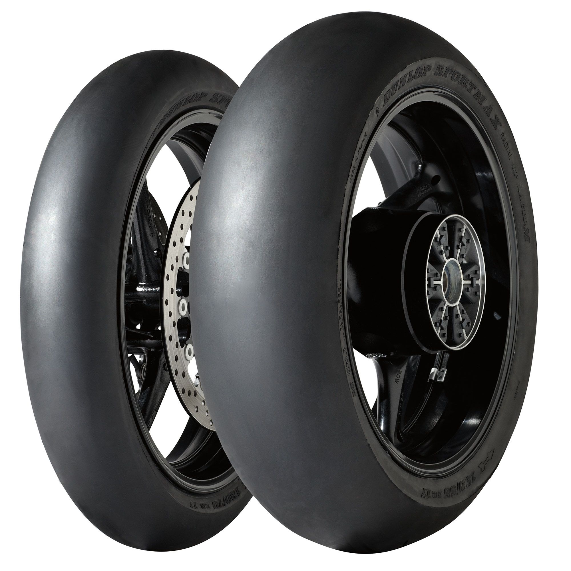 Gomme Nuove Dunlop 120/70 ZR17 GP RACER D211 SLICK MEDIUM NHS pneumatici nuovi Estivo