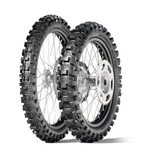 Gomme Nuove Dunlop 100/100 -18 59M GEOMAX MX53 pneumatici nuovi Estivo