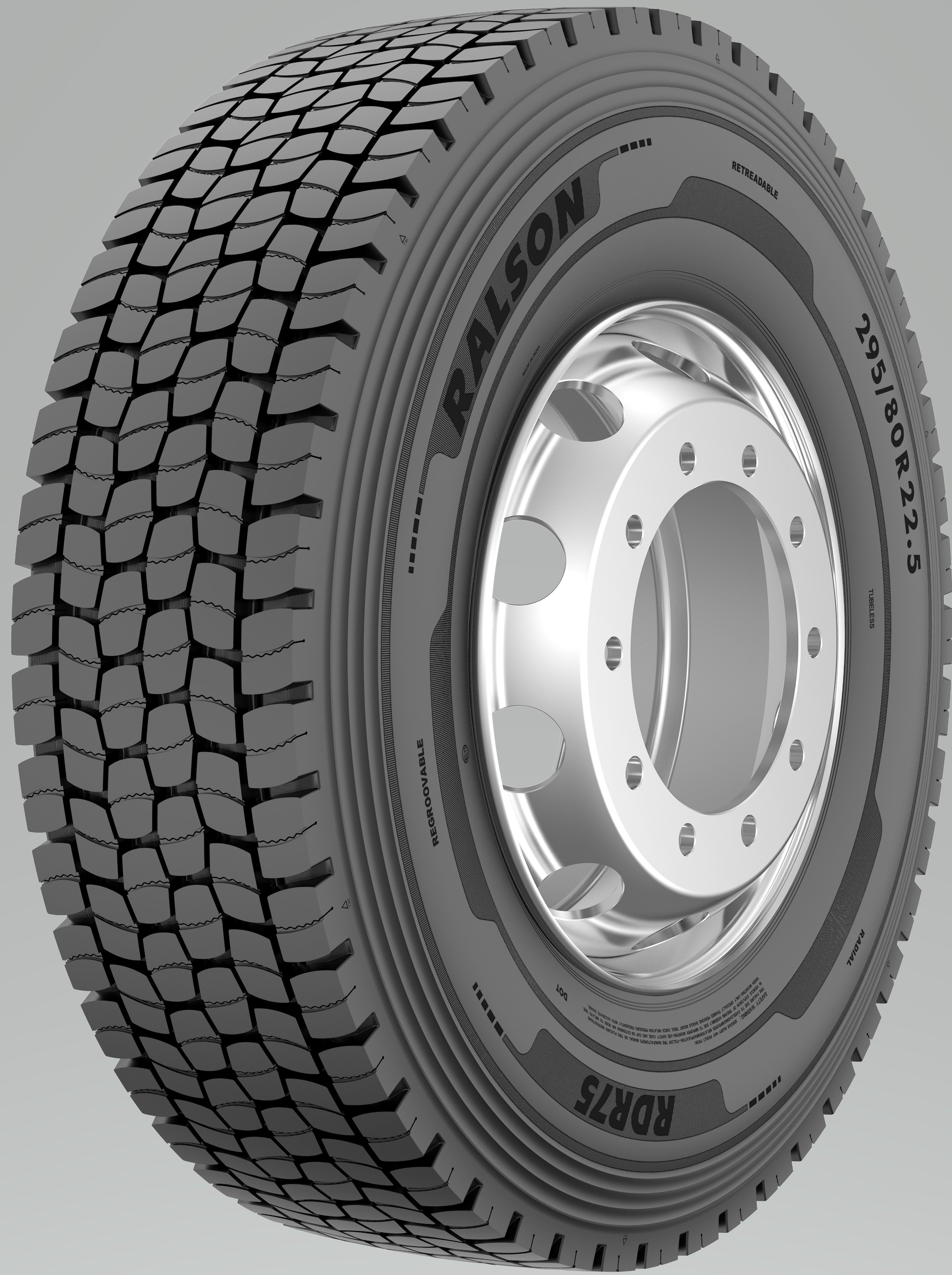 Gomme Nuove Ralson Tyres 295/80 R22.5 152M RDR75 (8.00mm) pneumatici nuovi Estivo