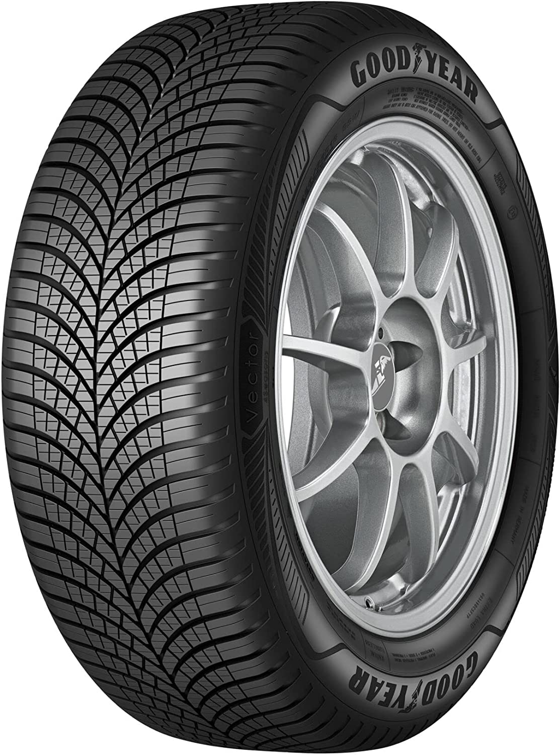 Gomme Nuove Goodyear 225/55 R17 101Y VECTOR 4S G3 XL M+S pneumatici nuovi All Season