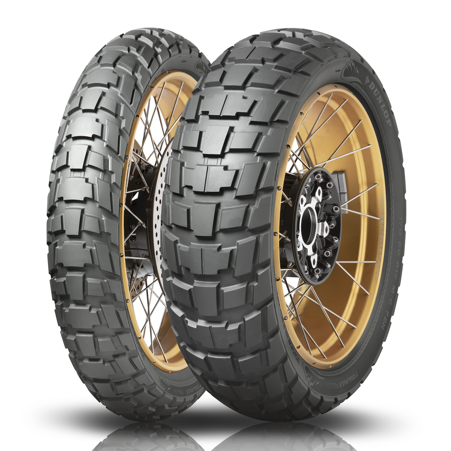 Gomme Nuove Dunlop 140/80 R18 70S TRAILMAX RAID M+S pneumatici nuovi Estivo