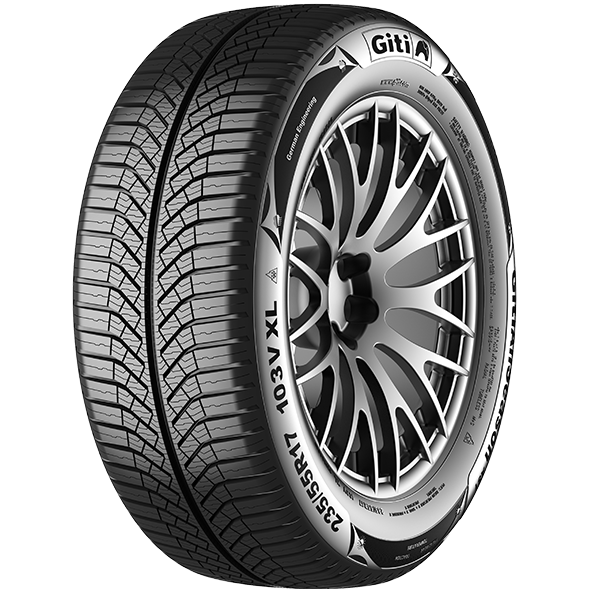 Gomme Nuove Giti 225/65 R17 106V GitiAllSeason AS1 SUV XL M+S pneumatici nuovi All Season