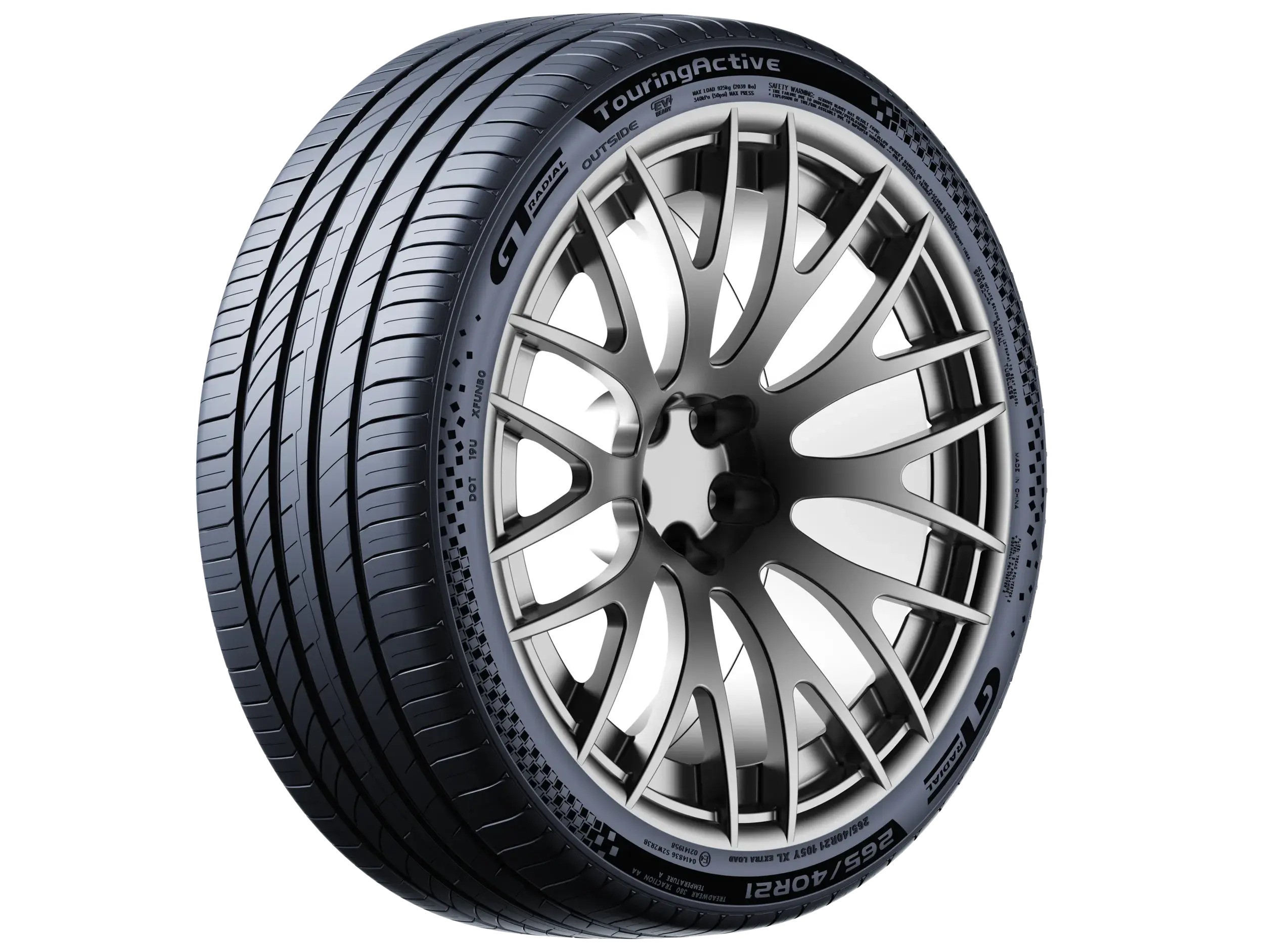 Gomme Nuove GT Radial 255/40 R21 102Y TOURING ACTIVE M+S pneumatici nuovi Estivo