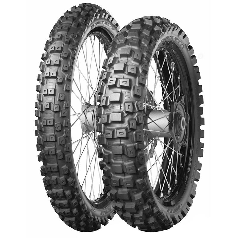 Gomme Nuove Dunlop 120/80 -19 63M GEOMAX MX71A MIXTO-MIXTO DURO pneumatici nuovi Estivo