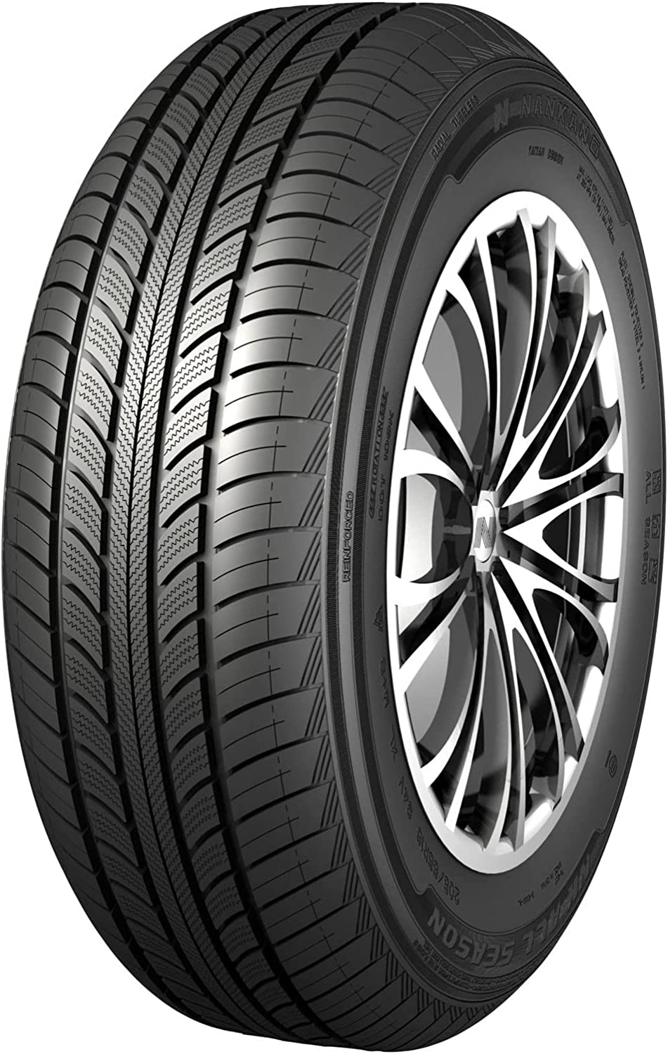 Gomme Nuove Nankang 165/65 R15 81T N-607+ M+S pneumatici nuovi All Season