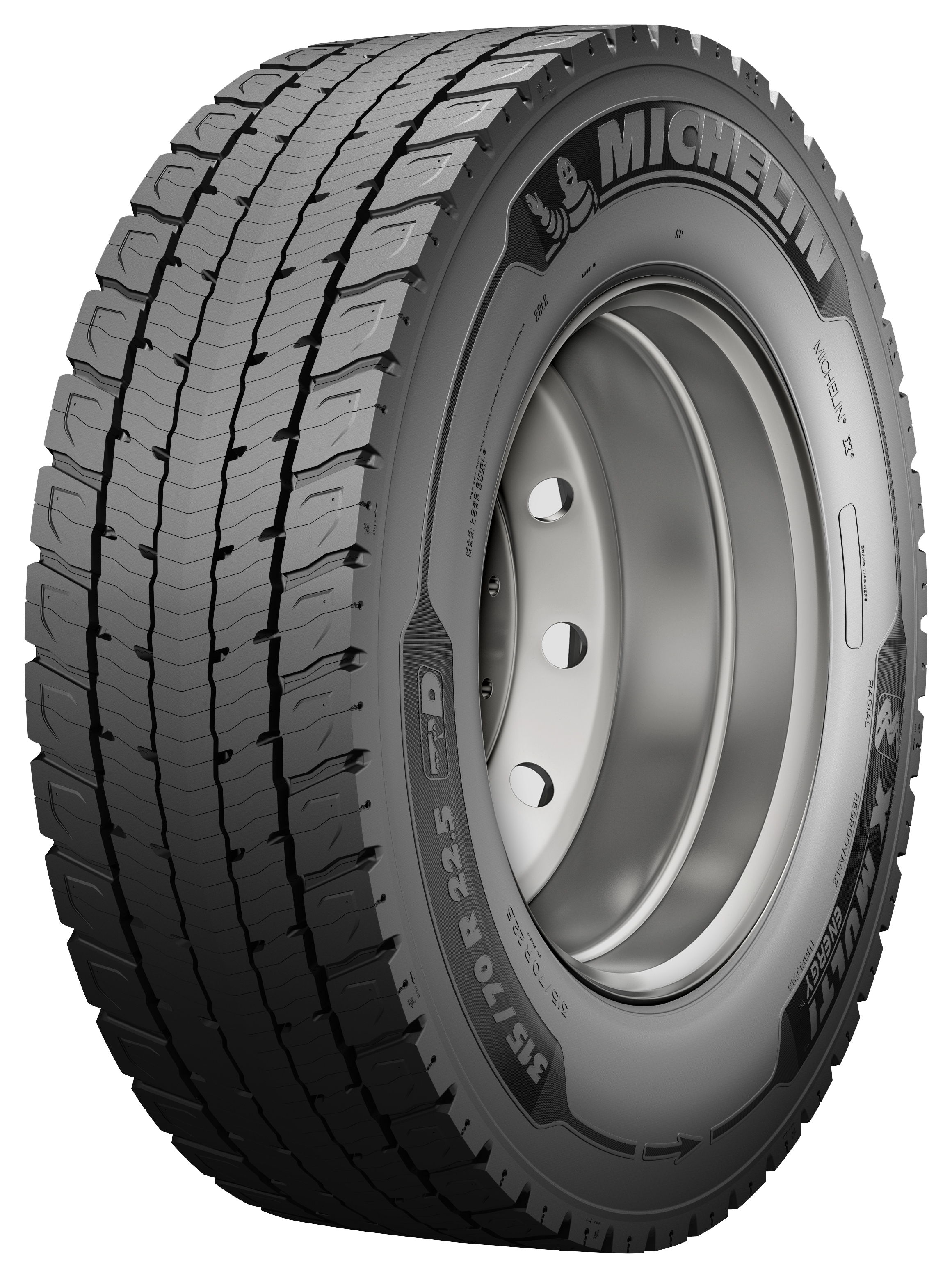 Gomme Nuove Michelin 315/70 R22.5 156/154L X MULTI ENERGY D 70 M+S (8.00mm) pneumatici nuovi Estivo
