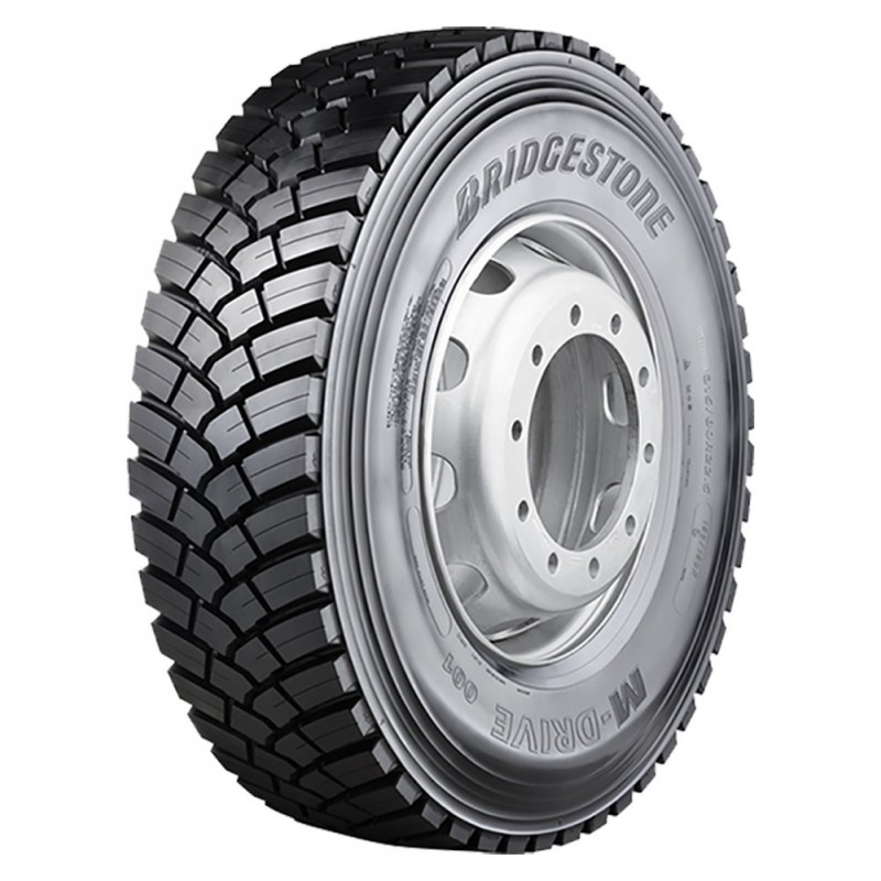 Gomme Nuove Bridgestone 13 R22.5 156/150K M-DRIVE 001 M+S (8.00mm) pneumatici nuovi Estivo