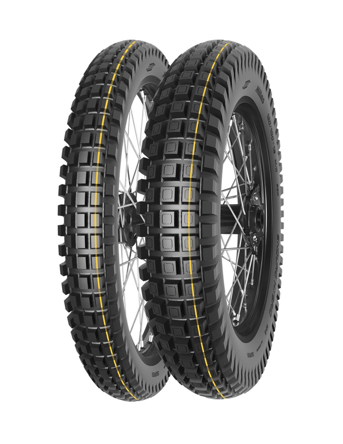 Gomme Nuove Mitas 80/100 -21 51P ENDURO HYBRID SUPER M+S pneumatici nuovi Estivo