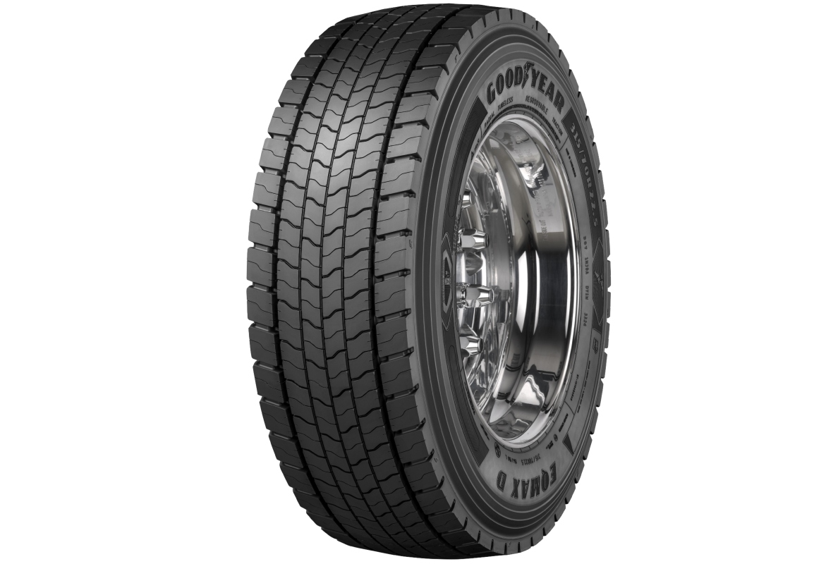 Gomme Nuove Goodyear 315/80 R22.5 156L EQMAX D (8.00mm) pneumatici nuovi Estivo