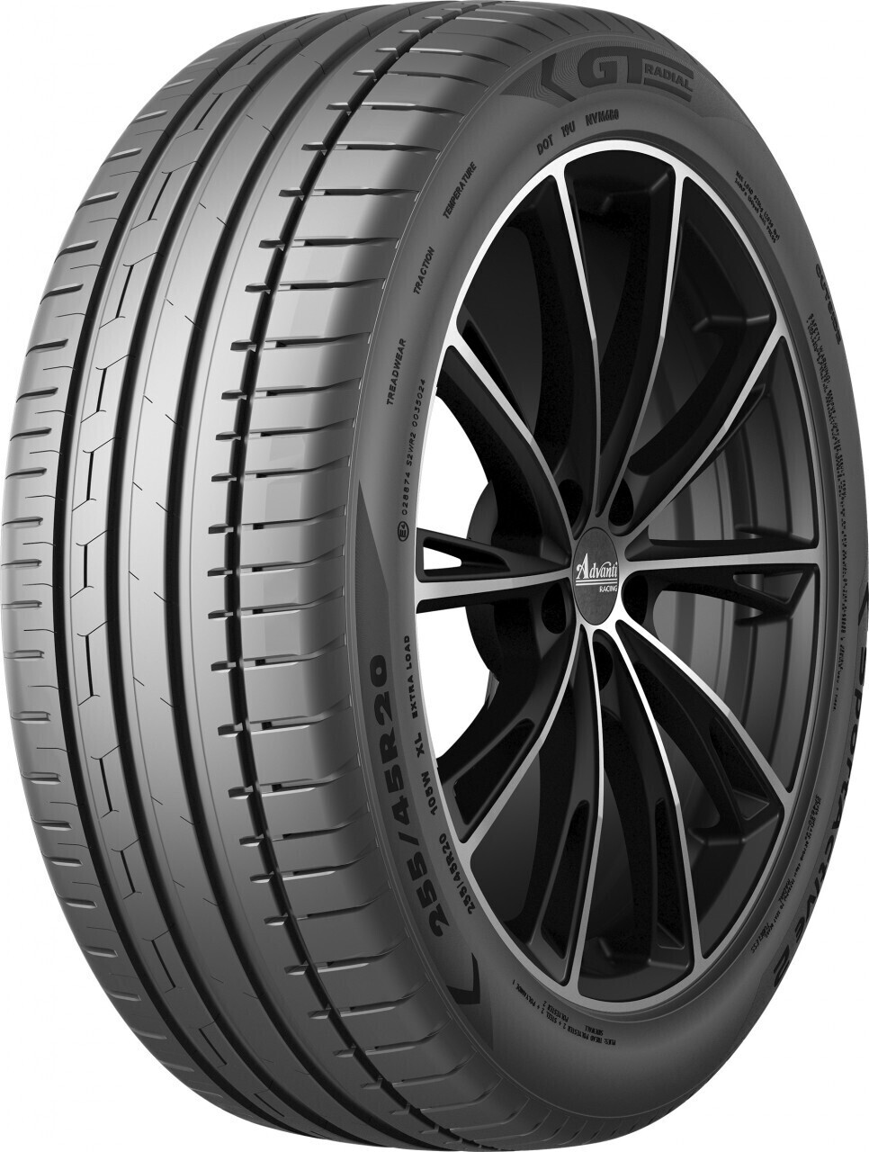 Gomme Nuove GT Radial 245/35 R20 95Y SPORTACTIVE 2 M+S pneumatici nuovi Estivo