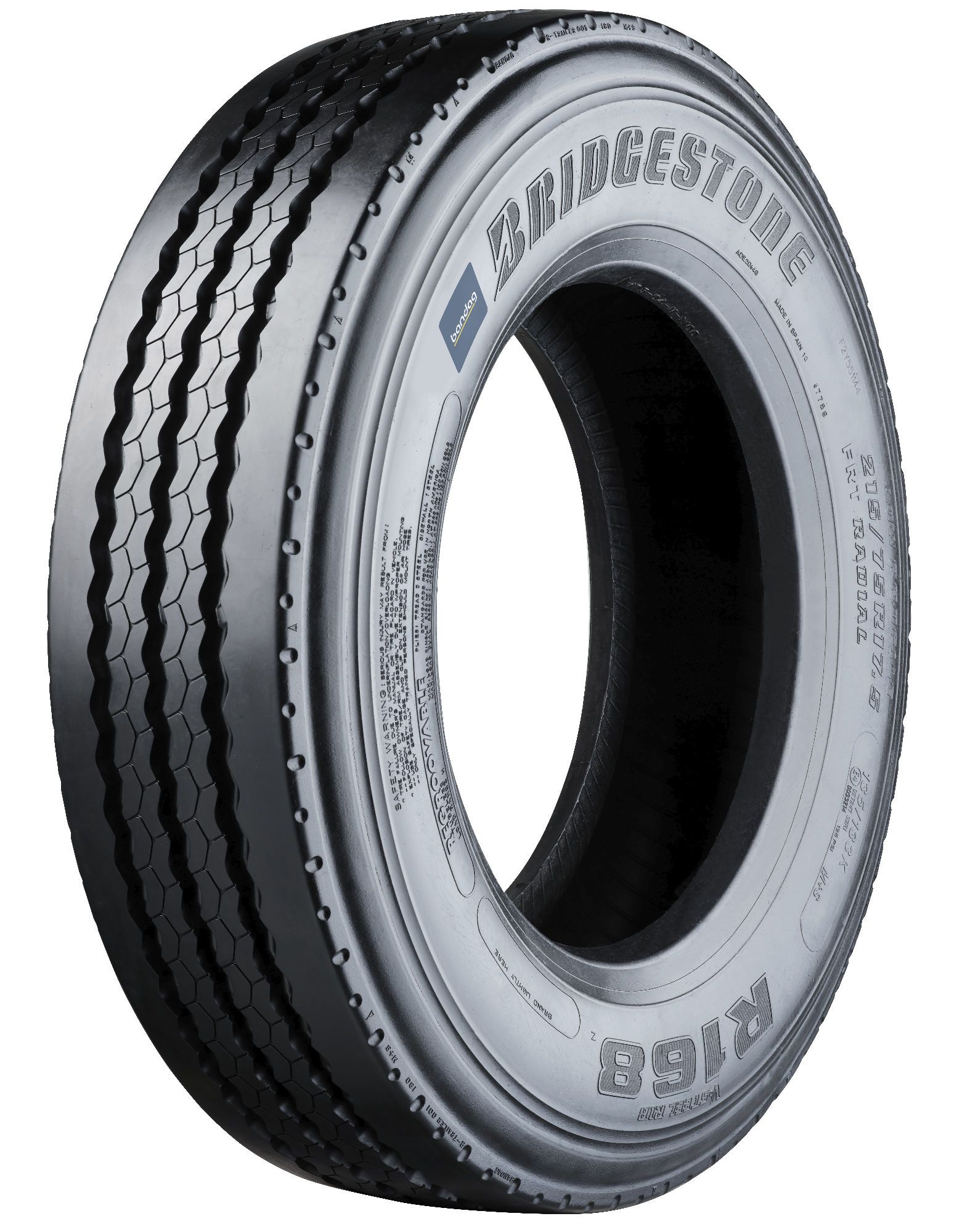 Gomme Nuove Bridgestone 265/70 R19.5 143/141K R-TRAILER 001 M+S (8.00mm) pneumatici nuovi Estivo