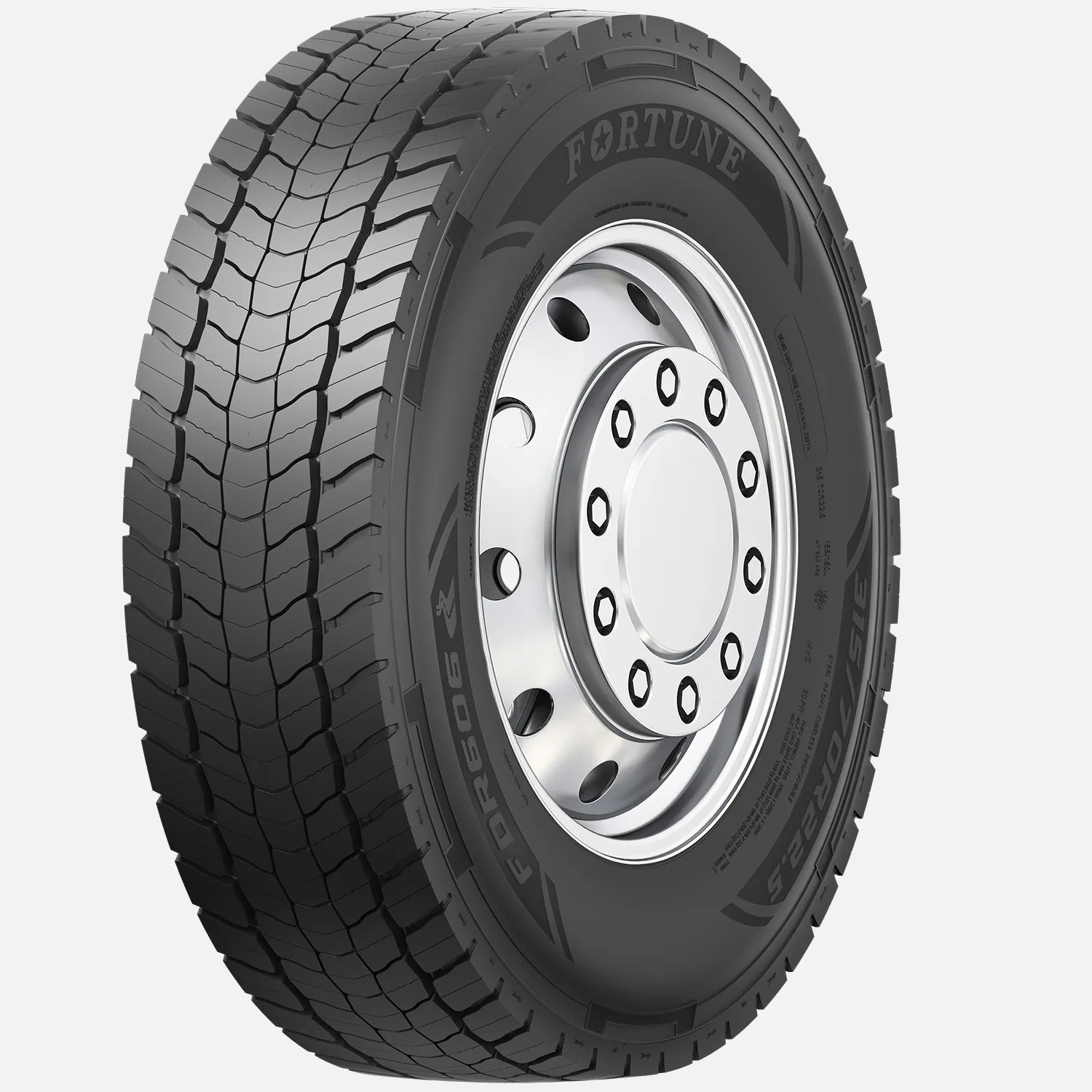 Gomme Nuove Fortune 315/80 R225 156L FDR 606 pneumatici nuovi Estivo