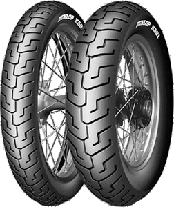 Gomme Nuove Dunlop 100/90 -19 51V K591 pneumatici nuovi Estivo