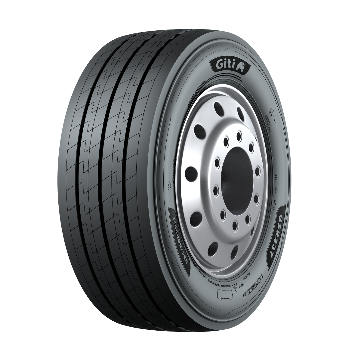 Gomme Nuove Giti 295/60 R22.5 150L GSR237 M+S (8.00mm) pneumatici nuovi Estivo