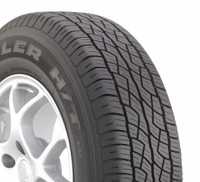 Gomme Nuove Bridgestone 235/55 R18 100H D687 M+S pneumatici nuovi Estivo